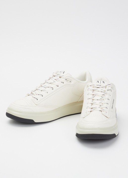 Armani Sneaker met logo - detail wit