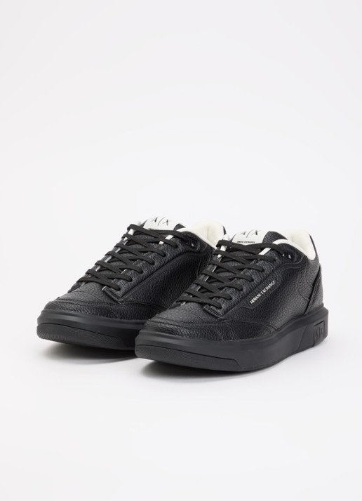 Armani Sneaker met logo - detail 2 zwart
