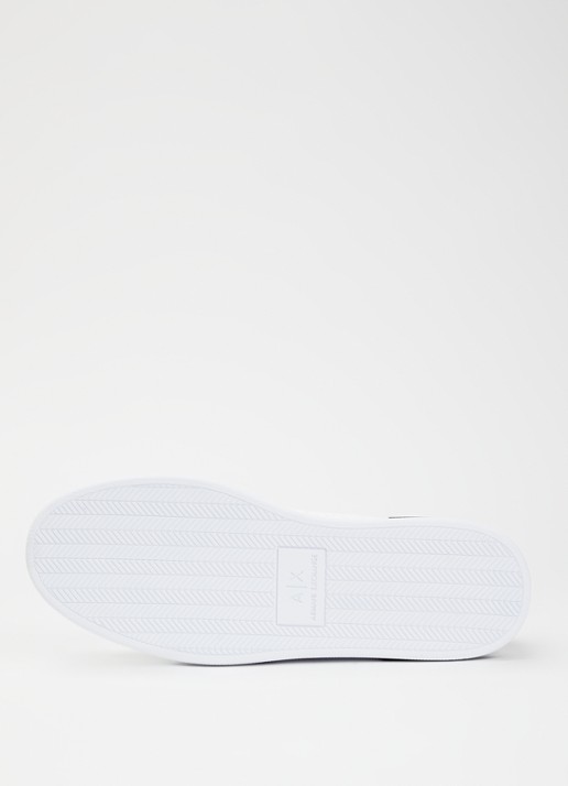 Armani Sneaker met logoprint - detail 5 wit