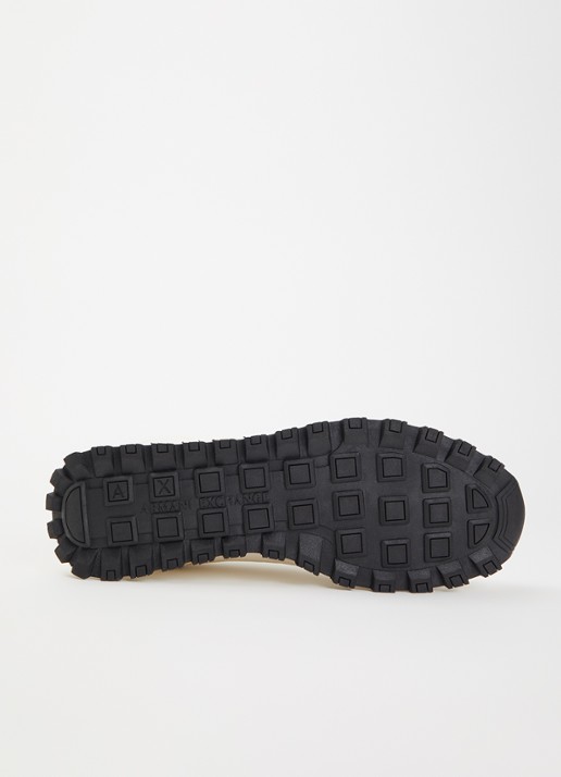 Armani Sneaker met logoprint - detail 4 gebroken wit