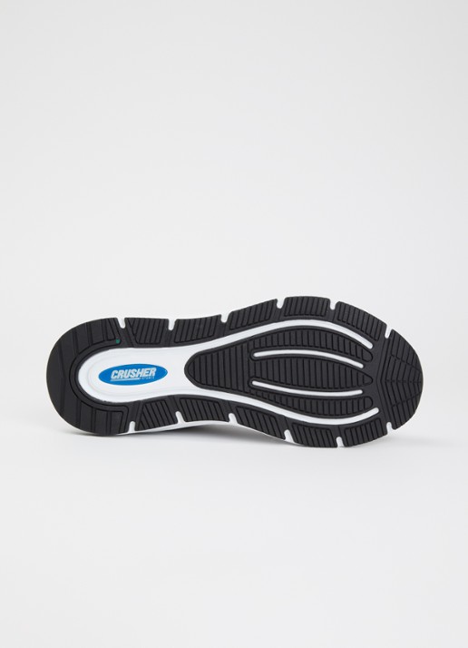 Armani Sneaker met mesh details en logo - detail 3 zwart