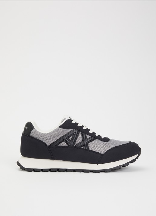 Armani Sneaker met mesh details en logo