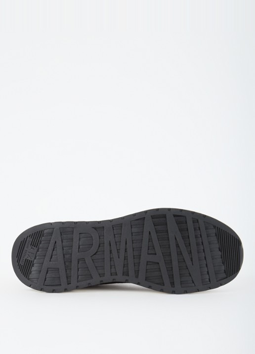 Armani Sneaker met mesh details - detail 4 taupe