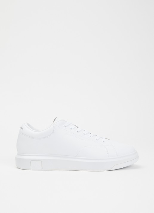 Armani Sneaker van leer met logo