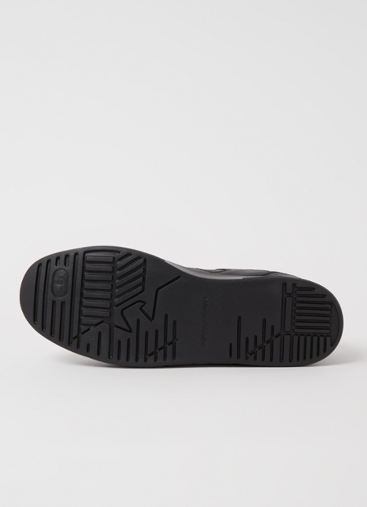 Armani Sneaker van leer  - detail 5 diepzwart