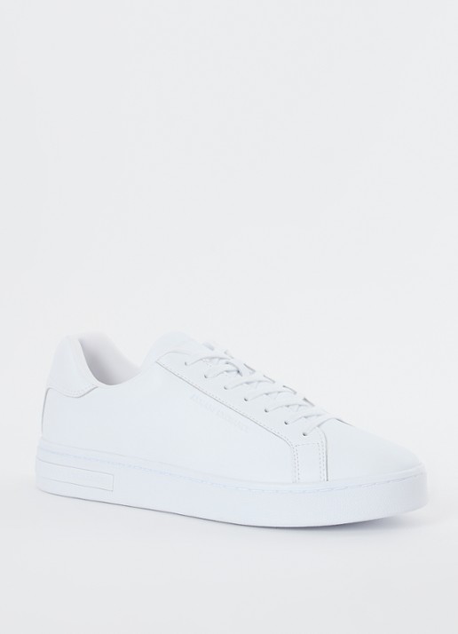 Armani Sneaker van leer