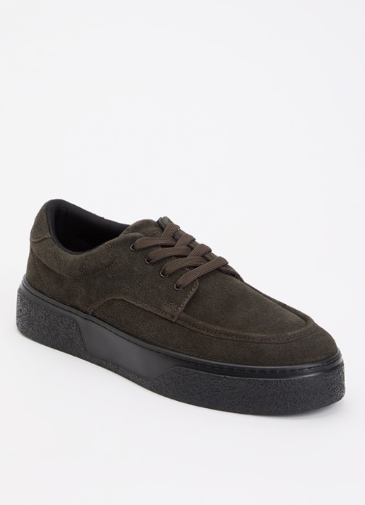 Armani Sneaker van suède