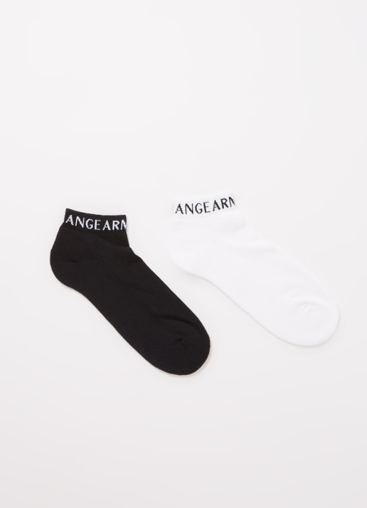 Armani Sneakersokken met logo in 2-pack
