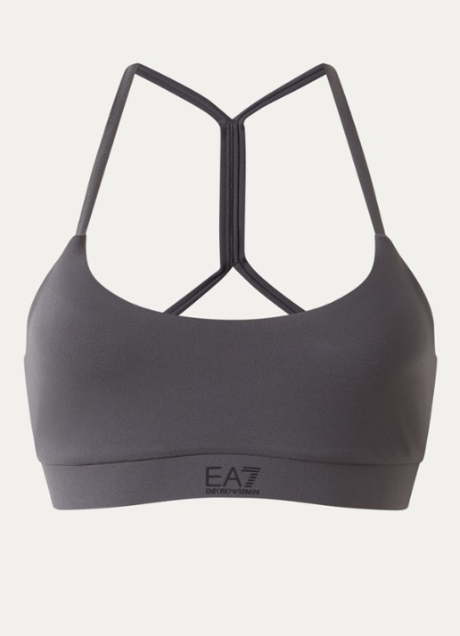 Armani Sport bh met light support - voorkant donkergrijs