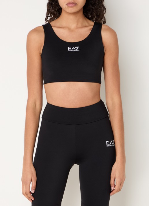 Armani Sport bh met medium support en logo