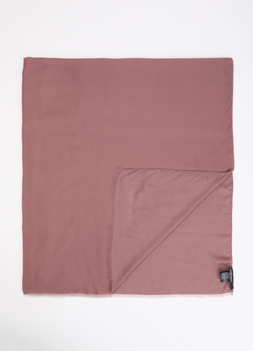 Armani Stole sjaal 180 x 79 cm - voorkant donkerbruin