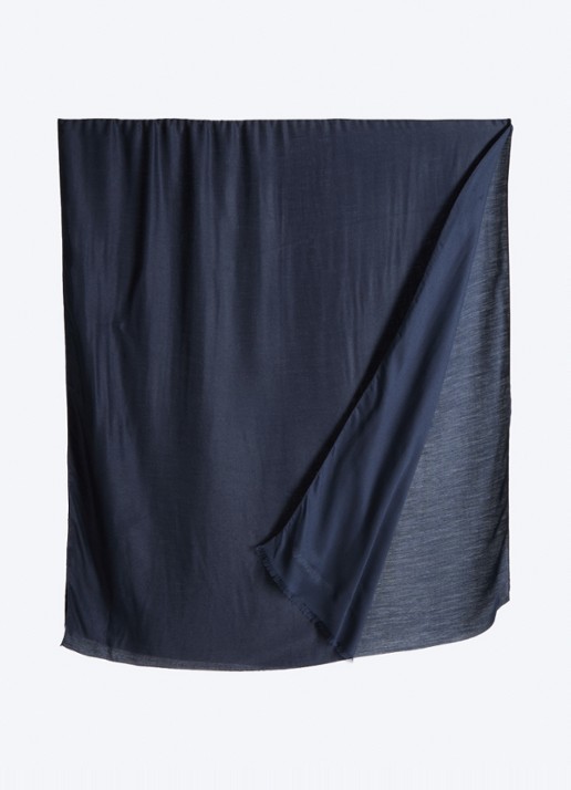Armani Stole sjaal 180 x 79 cm - detail 2 donkerblauw