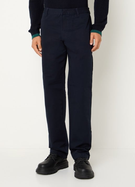Armani Straight fit broek met steekzakken