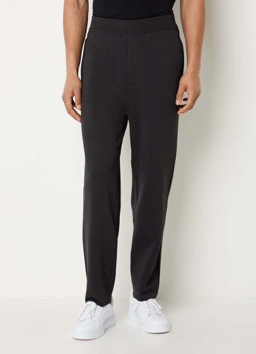 Armani Straight fit broek met steekzakken