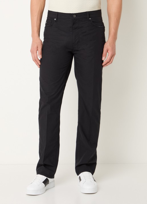 Armani Straight fit chino met steekzakken