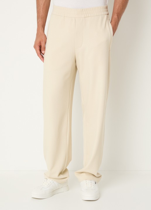 Armani Straight fit chino met steekzakken