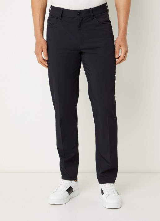 Armani Straight fit chino met steekzakken