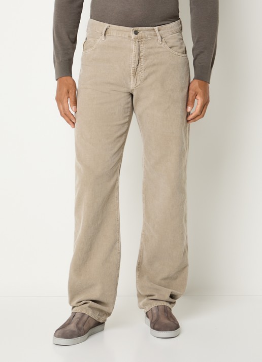 Armani Straight fit chino van corduroy