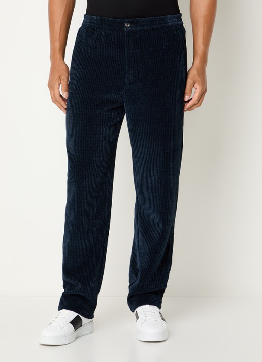 Armani Straight fit chino van corduroy