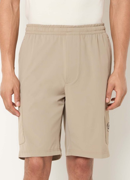 Armani Straight fit korte broek met steekzakken
