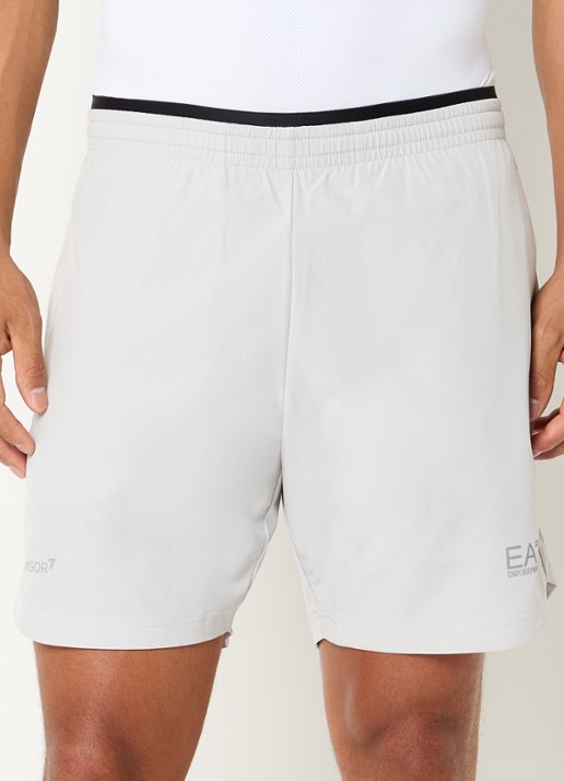 Armani Straight fit korte trainingsbroek met steekzakken