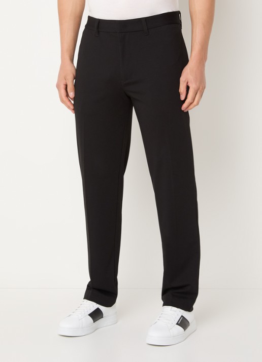 Armani Straight fit pantalon met steekzakken
