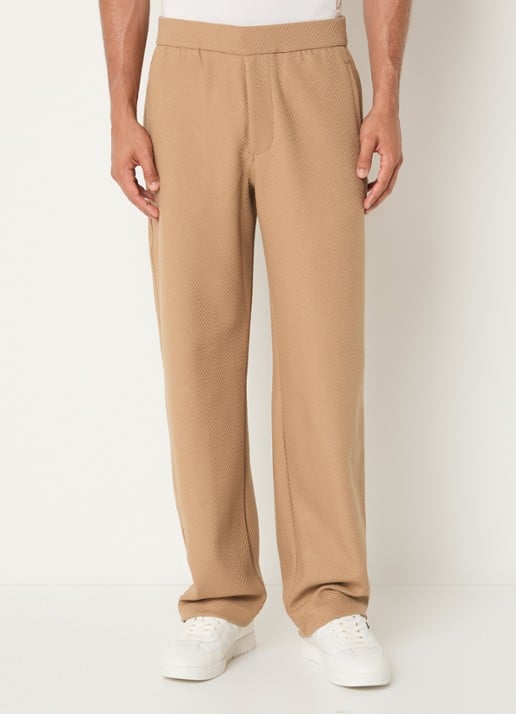 Armani Straight fit pantalon met steekzakken