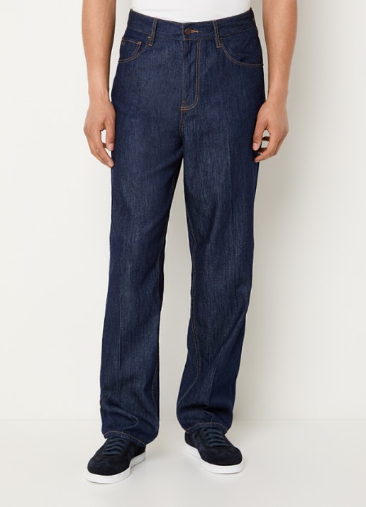 Armani Straight leg jeans met donkere wassing