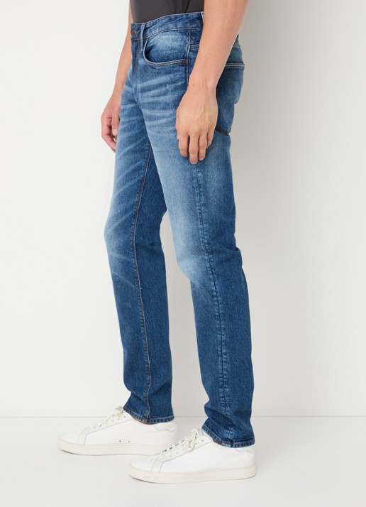 Armani Straight leg jeans met steekzakken - detail 5 indigo