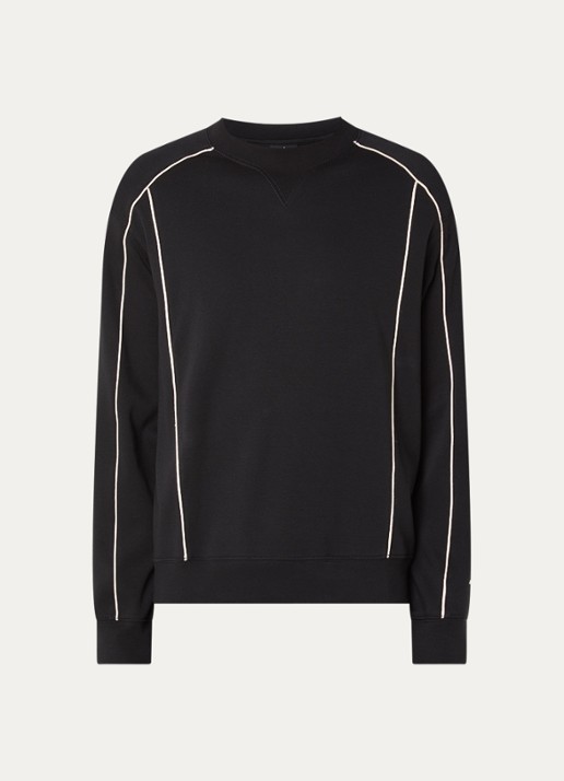 Armani Sweater met logo - voorkant 3 zwart