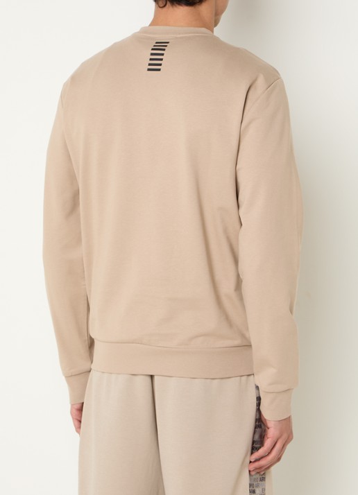 Armani Sweater met logo - achterkant 2 beige
