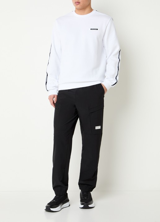 Armani Sweater met logo - voorkant 4 wit