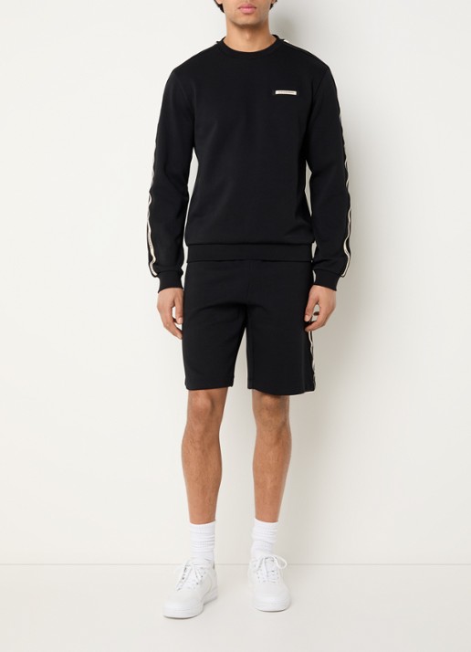 Armani Sweater met logo - voorkant 2 zwart