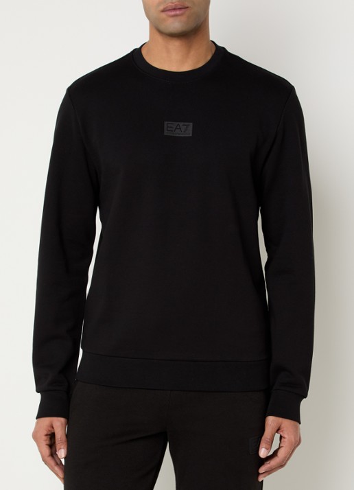 Armani Sweater met logo - achterkant 4 zwart