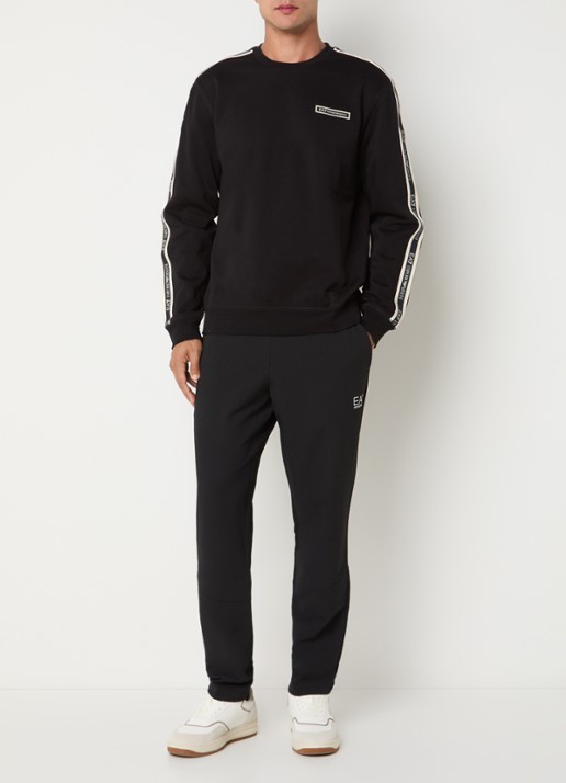 Armani Sweater met logo - voorkant 3 zwart