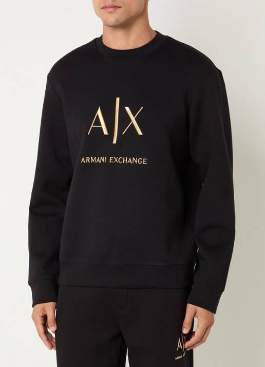 Armani Sweater met logoborduring
