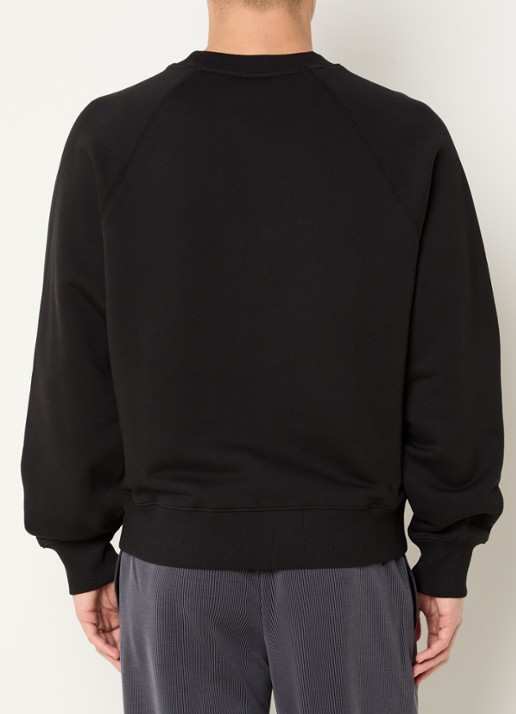 Armani Sweater met logoborduring - achterkant 4 zwart
