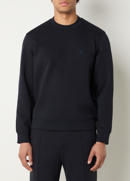 Armani Sweater met logoborduring