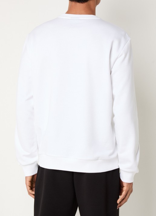 Armani Sweater met logoprint - achterkant wit