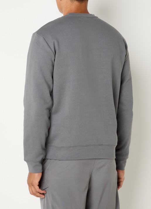 Armani Sweater met logoprint - achterkant grijs