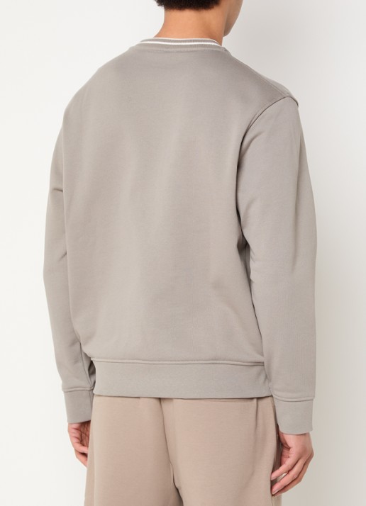 Armani Sweater met logoprint - achterkant 4 beige