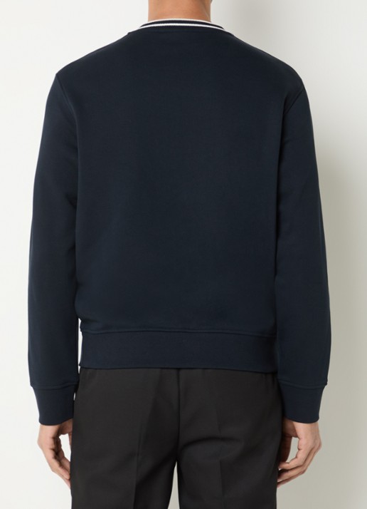Armani Sweater met logoprint - achterkant 4 donkerblauw