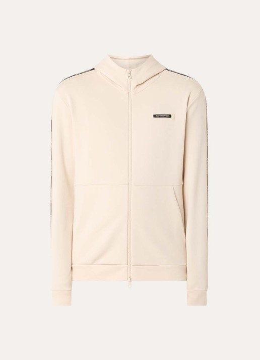 Armani Sweatvest met logo - voorkant groen