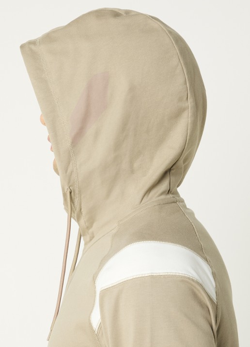 Armani Sweatvest met logoprint - detail 4 beige
