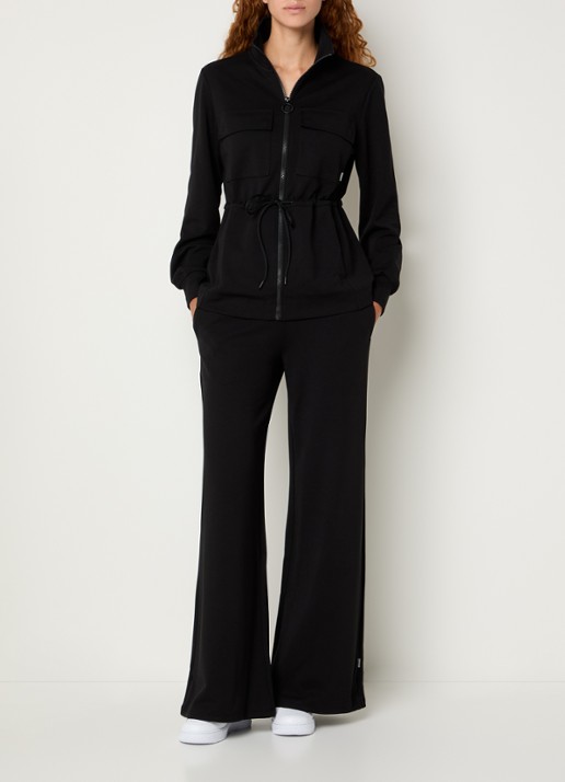 Armani Sweatvest met steekzakken - voorkant 2 zwart