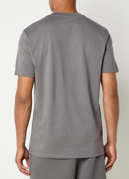 Armani T-shirt met logo - achterkant 3 antraciet
