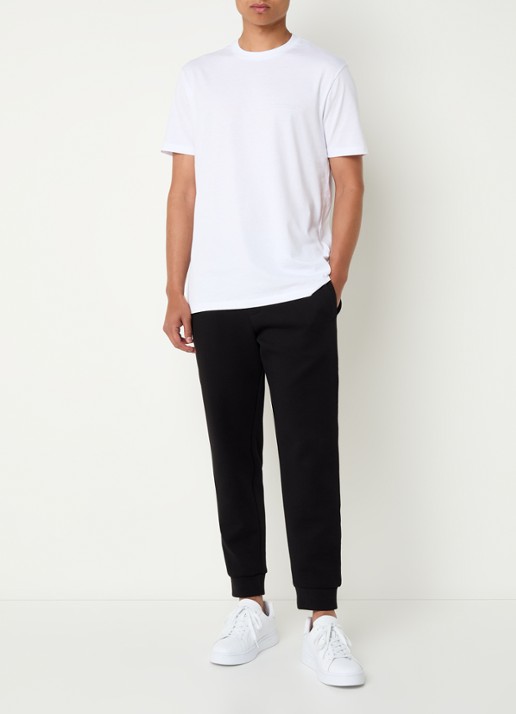 Armani T-shirt met logo - voorkant 3 wit