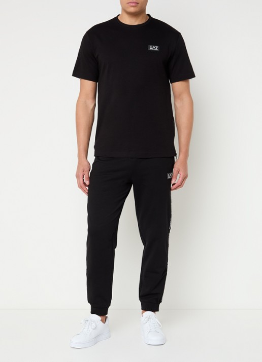 Armani T-shirt met logo - voorkant 3 zwart