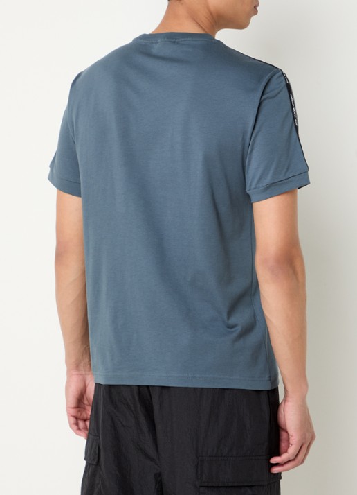 Armani T-shirt met logo - achterkant donkergrijs