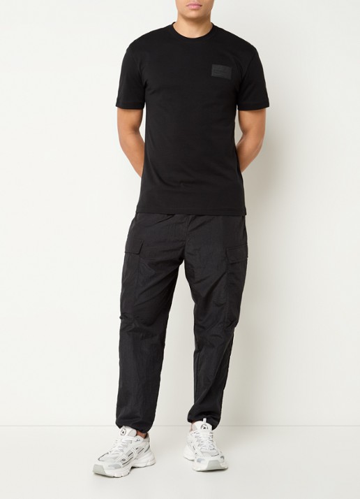 Armani T-shirt met logo - voorkant 2 zwart